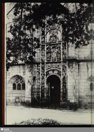 24 Nordportal der Schloßkirche, von Franz von Maidburg nach einem Entwurf von Hans Witten