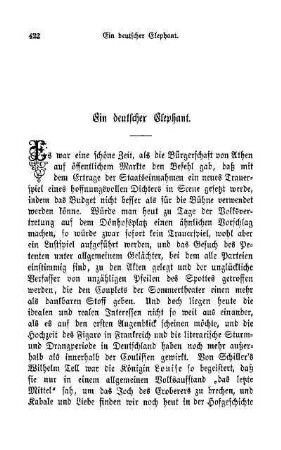 Ein deutscher Elephant
