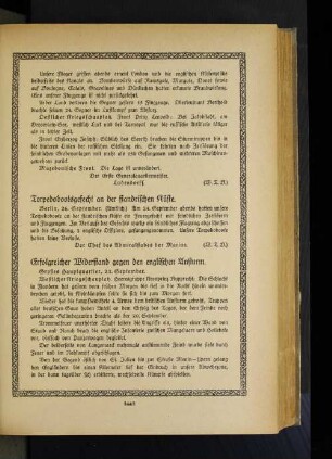 Torpedobootsgefecht an der flandrischen Küste.