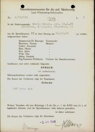 Sauer, Maria