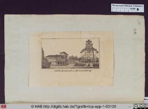 Schill's Denkmal vor Braunschweig