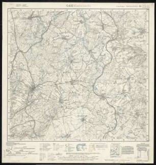 Meßtischblatt 141 (3241)(12) : Gefell (Münchenreuth), 1931 : Gefell (Münchenreuth). - Umdr.-Ausg., aufgen. 1908, hrsg. 1910, bericht. 1922, preuß. u. thüring. Teil 1928. - 1:25000. - Leipzig, 1931. - 1 Kt.