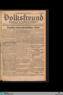 Der Volksfreund : Tageszeitung für das werktätige Volk Mittelbadens