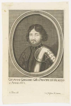 Bildnis des Giovanni Gregorio Gika