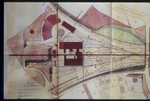 Bahnhofsplan 1881