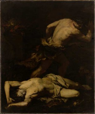 Kain flüchtet nach der Ermordung seines Bruders Abel