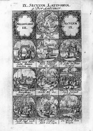 IX. Secvlvm Latinorvm. 9. Der Lateiner