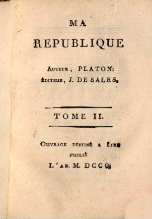 Ma Republique, 2