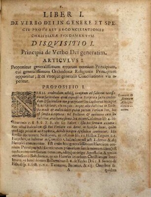 Ars Interpretandi Scripturas Divinas. Et E Genuino Earum Sensu Disputandi : Item Sapientiae Pacificae Filiorum Dei Pars Secunda, Tribus distincta libris, ut concordiae Christianae fundamenta, principiis opposita Politicorum, clarius elucescant