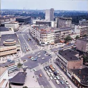 Berlin: Vom Allianzhochhaus auf Kurfürstendamm, Ecke Joachimstaler Straße