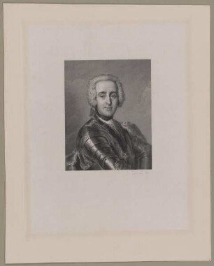 Bildnis des Heinrich August de LaMotte- Fouqué