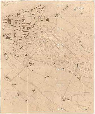 Fischer, Theodor; Meran / Südtirol (Italien); Baulinienplan - Stadtbauplan