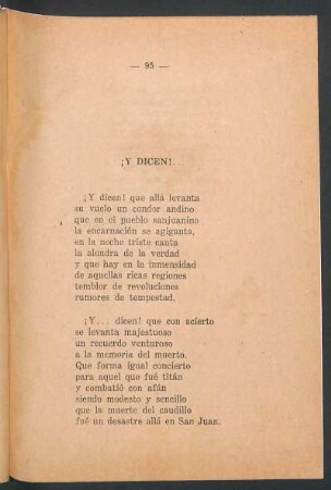 ¡Y... Dicen!...