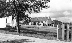 Obercunnersdorf. Heinrichsmühle, Blick zum Windmühlengehöft