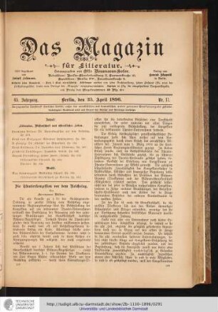 Nr. 17. - 25. April 1896