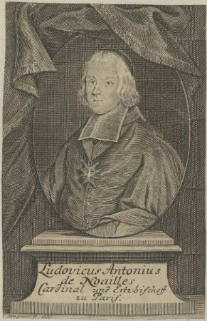 Bildnis des Ludovicus Antonius de Noailles