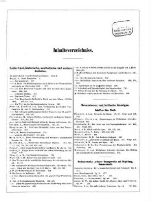 Allgemeine musikalische Zeitung. 1, 1. 1863