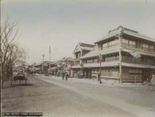 Straßenansicht von Yokohama