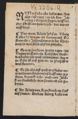NVN wil ichs aber heben ann/ das || aller best vnnd das ich kan/