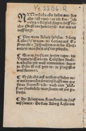 NVN wil ichs aber heben ann/ das || aller best vnnd das ich kan/