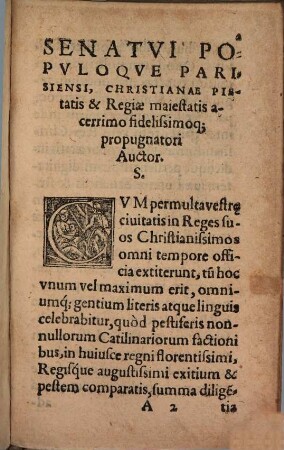Religionis et Regis adversus exitiosas Calvini ... factiones Defensio prima