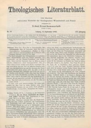 145-147 [Rezension] Jeremias, Joachim, Hat die älteste Christenheit die Kindertaufe geübt?