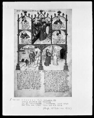 Biblia Pauperum aus Salzburg — ---, Folio 15recto