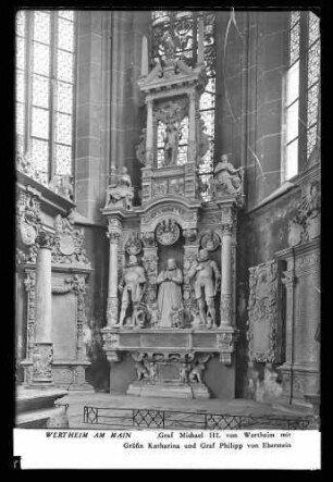 Epitaph von Graf Michael III. von Wertheim mit Gräfin Katharina von Stolberg und Graf Philipp II. von Eberstein (Ebersteinsches Epitaph)
