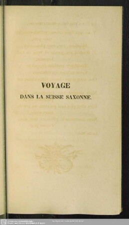 Voyage Dans La suisse Saxonne