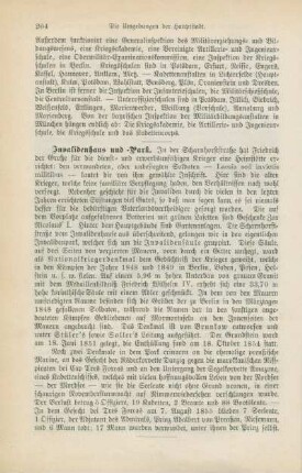 Invalidenhaus und -Park