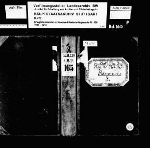 Kriegsstammrollen des 4. Rekruten-Depots