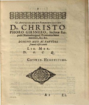 Gotfridi Hegeniti[i] Philautus, Hoc est, De Amore Sui Maxime Approbo Discvrsvs Ethico-Philologvs