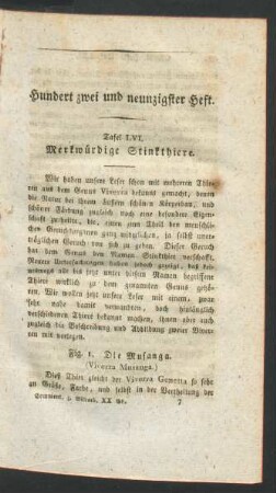 Hundert zwei und neunzigster Heft.