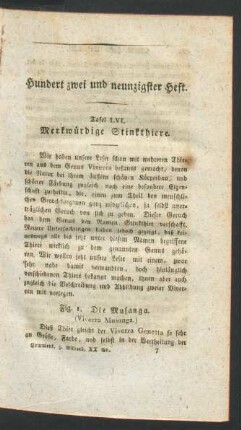 Hundert zwei und neunzigster Heft.