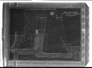 Plan der Wehranlage Limbach.