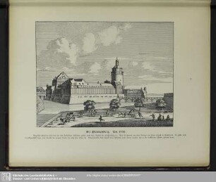 Die Pleissenburg. Um 1700