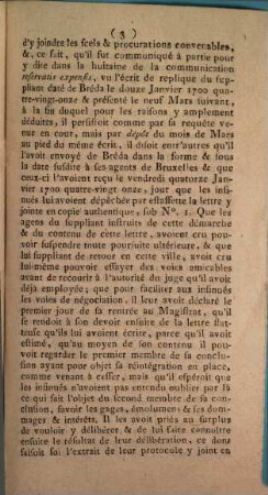 Le Conseiller premier Pensionnaire de cette ville de Bruxelles, Henri Van Schelle, suppliant: Le Magistrat de la même ville, jointement les autres Membres d'icelle, insinués