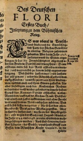 Der Ernewerder Teutsche Florus Wassenberg : Mit Animadversione[n], Addition. und Correctionen deren in vorigen Eingeruckten, vngleiche[n] Hystorien verbessert, der Warheit restituirt, vnd biß An[n]o 1647. Continuirt