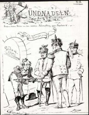 Zündnadeln: ernste und heitere Bilder aus dem deutschen Nationalkrieg gegen Napoleon III und aus der darauf folgenden Zeit