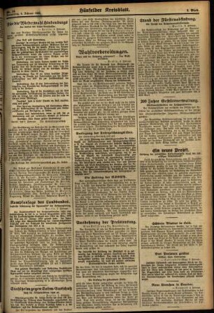 Zweite Ausgabe vom Donnerstag, den 04. Februar 1932.