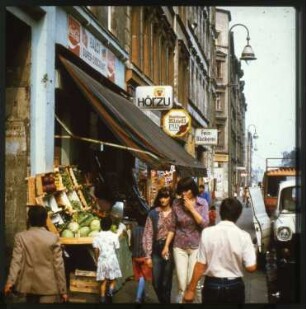Diapositiv: Adalbertstraße, 1984
