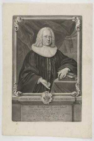 Bildnis des Johann Georg Schnell