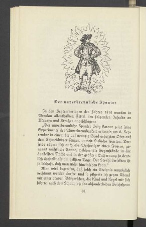 Der unverbrennliche Spanier