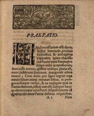 Dissertatio Inavgvralis De Praescriptione Rervm Per Mare Adlatarvm Secvndvm Statvta Hambvrgensia