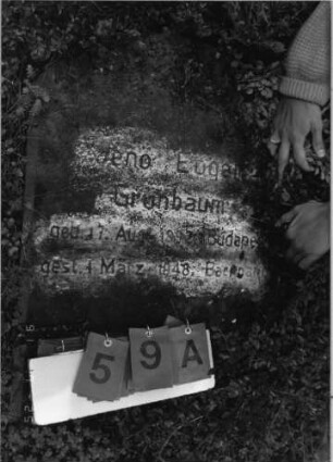 Grabstein 59 A (Detailaufnahme 1)