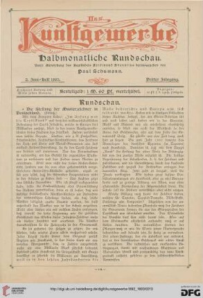 2. Juni-Heft 1893