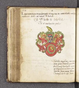 Christophorus a Loss Junior. – Incipit: Leges neminem in paupertate vivere nec in anxietate mori permittunt. – Jena, 02.1595