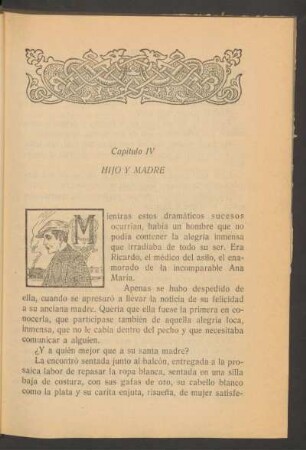 Capítulo IV - Hijo y madre