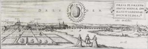 Dresden. Dresa Florentissimum Misniae Opp. Illust: Saxoniae Ducum Sedes