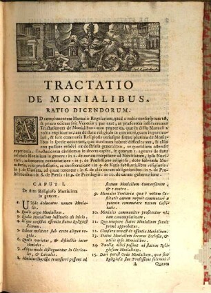 Francisci Pellizzarii Tractatio de Monialibus